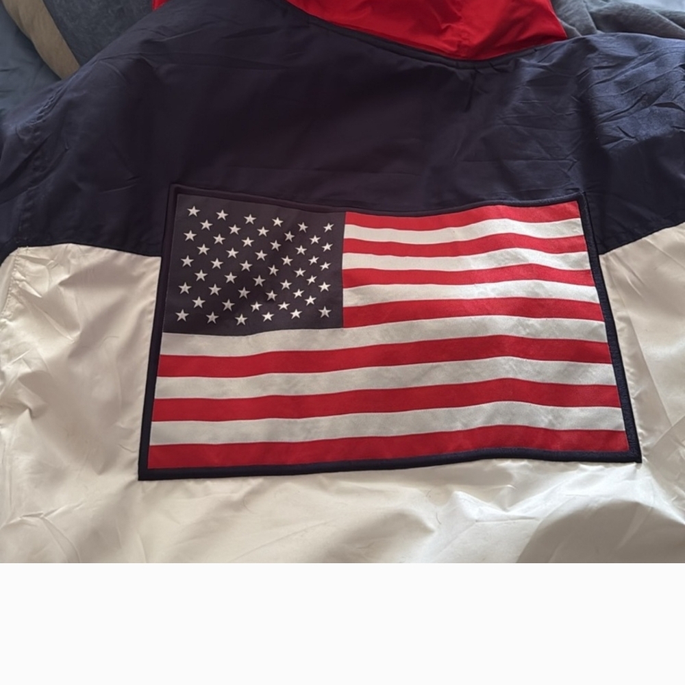 Polo by Ralph Lauren Red and Blue Olympic Jacket)( 2022) Sz XL